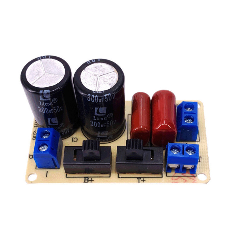 Circuito de filtro de altavoz DIY, 150W, 2 vías, 2500Hz, agudos graves, filtros cruzados de Audio, divisor de frecuencia Hifi para cine en casa, 2 uds.