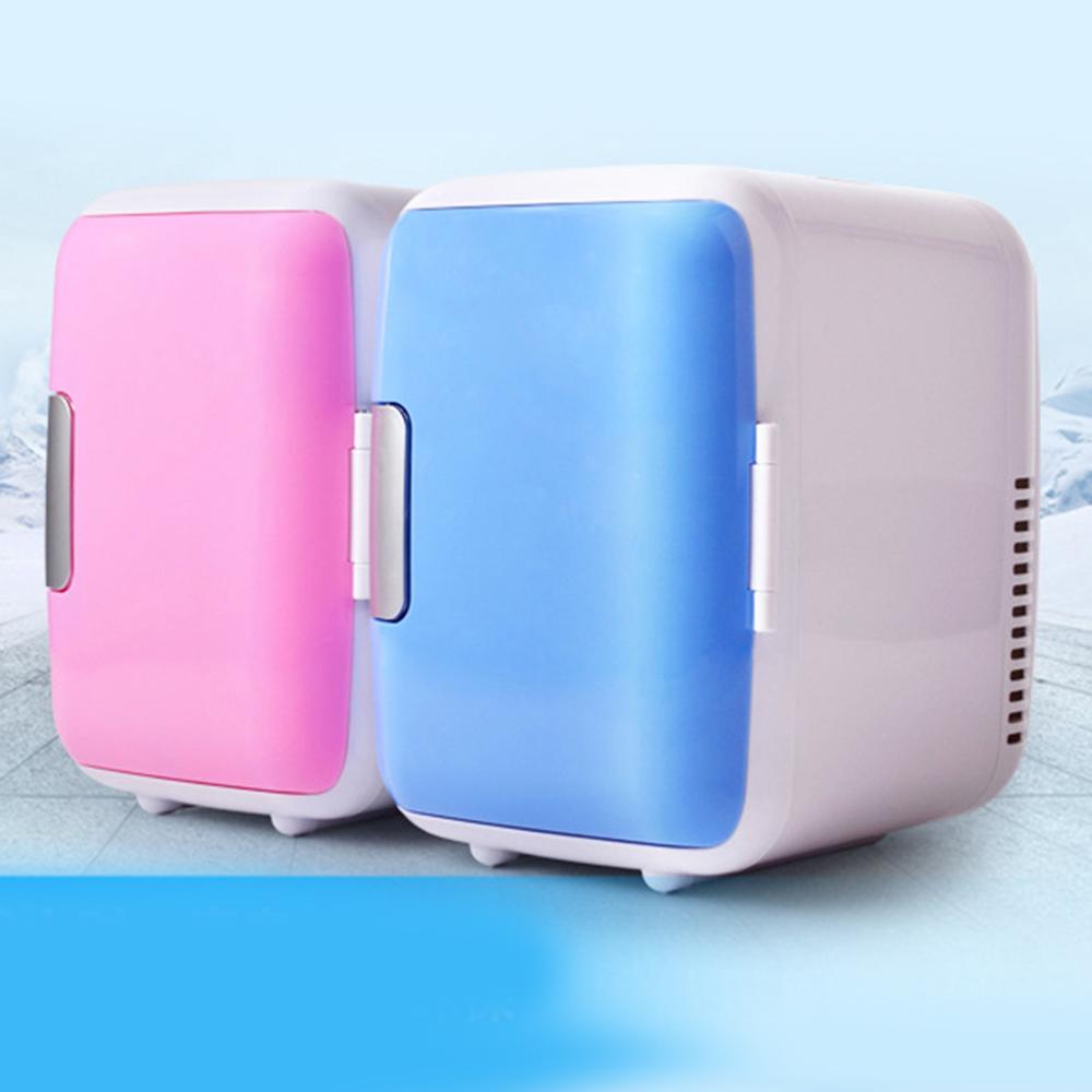4L Car Refrigerator Automoble Mini Fridge Refrigerators Freezer Cooling Box frigobar Food Fruit Storage Mini Fridge Compressor