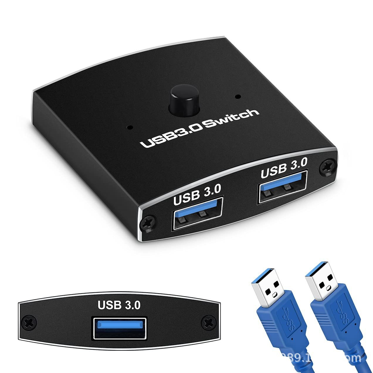 USB 3,0 Schalter USB Schalter Selector USB Bi-directional Switcher Box USB Sharing Switch 2 Computer für Tastatur Maus drucker