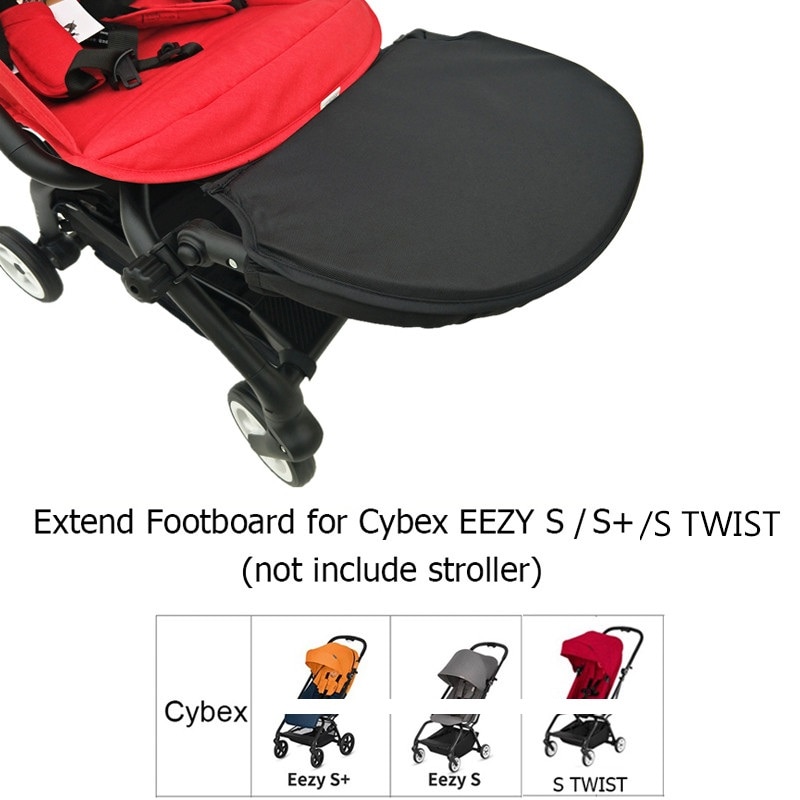 Kinderwagen Accessoires Seat Breiden Board Verstelbare Treeplank Uitbreiding 30Cm Voetsteun Voor Cybex Eezy S S + S Stwist baby Kinderwagen