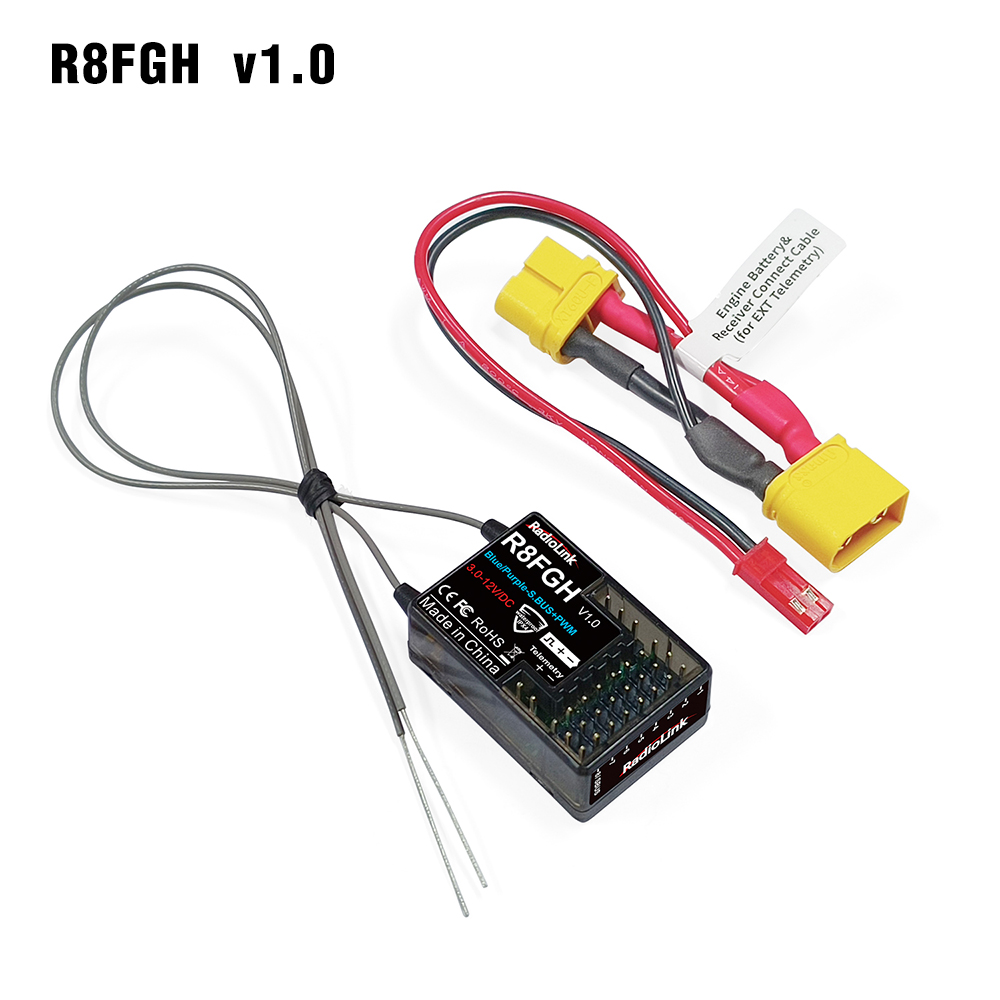 RadioLink RC Receiver R8FGH R8FG R8EF R8FM R8SM R8XM R7FG R6FG R6F R4FGM 2.4G Receiver