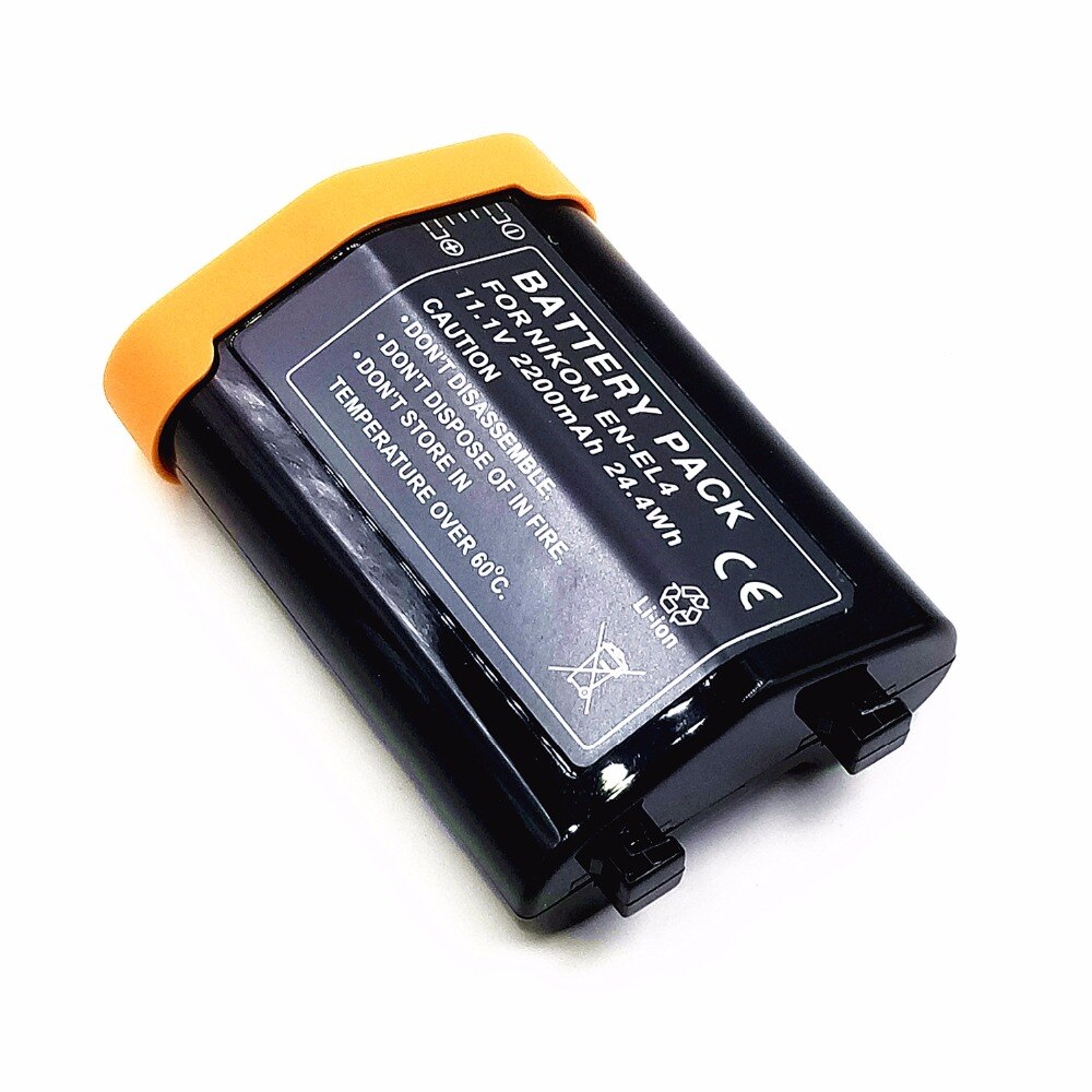 WHCYonline 2200mAh EN-EL4 es EL4 ENEL4 batería para cámara digital para Nikon D3 D3S D3X D2H D2HS D2X D2XS F6 PM105