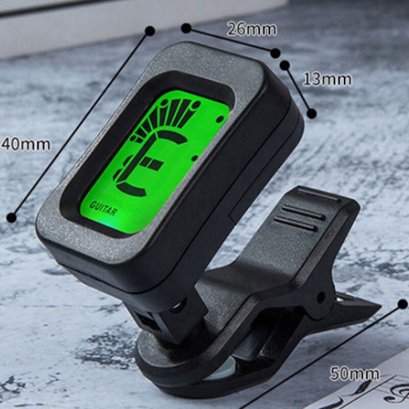-Guitar Folk Musical Instrument Tuner Ukulele Guitar Bass Violin Universal Tuner Tuner