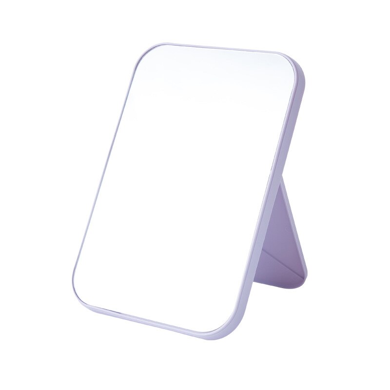 Bureau dressing miroir pliant maquillage miroir simple portable princesse miroir carré miroir maquillage miroir