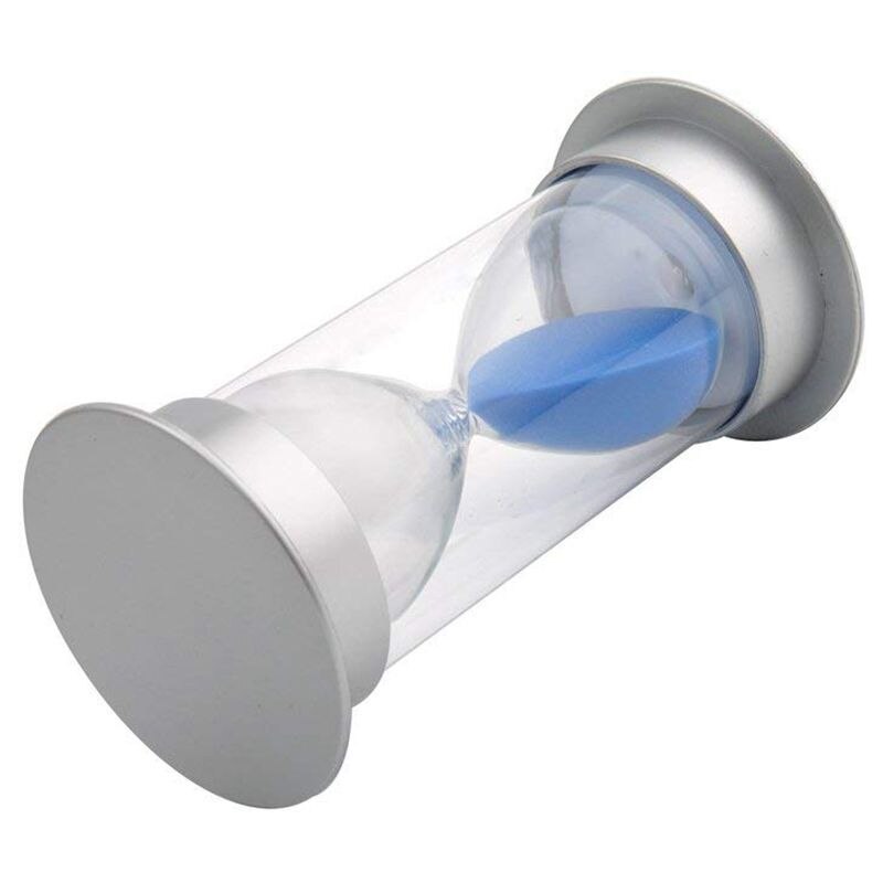 ! 45 Minutes Hourglass,Modern Sand Timer with Sand for Mantel Office Desk Coffee Table Book Shelf Curio Cabinet or End