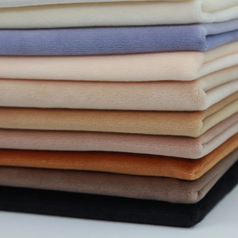 50x50cm 1mm Puppe Haut Stoff Fabrik Spezielle Haut Farbe Stoff Kristall Super Weiche Kurze Plüsch Stoff DIY handgemachte Tuch TJ9871