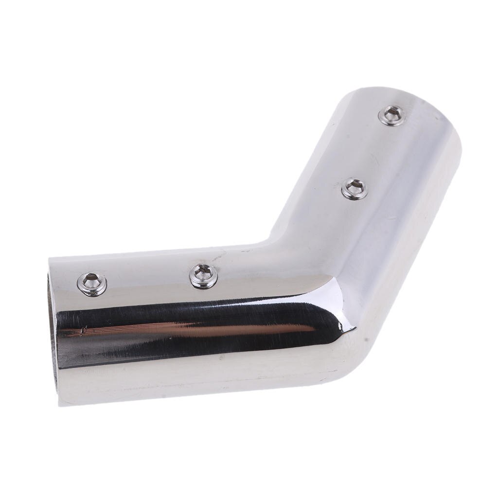 Acouto 316 Stainless Steel Boat Hand Rail End - 7/8" 5.5° Angle For 22mm OD Tubing, Marine Grade