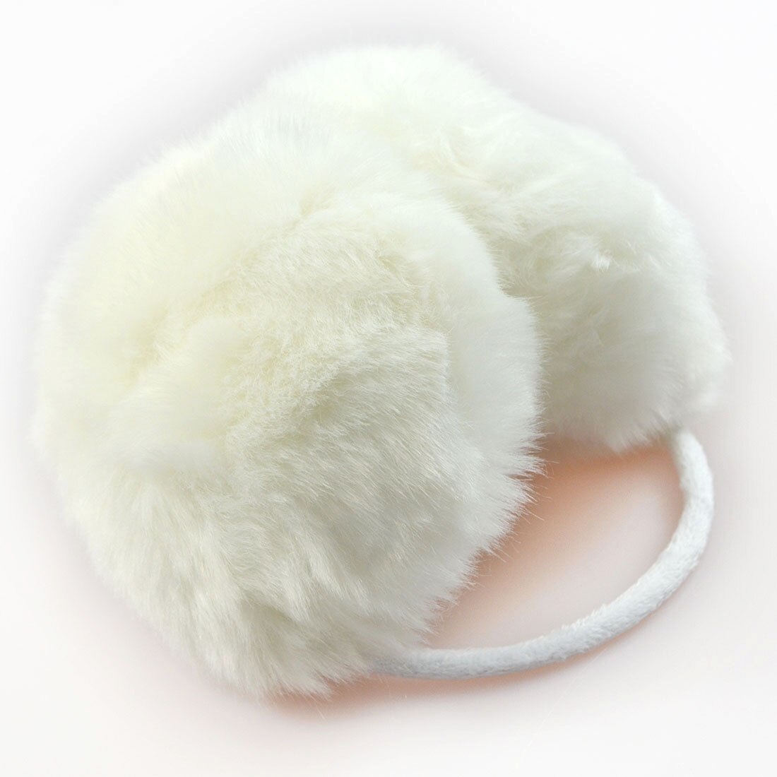 Winter Ear Muffs Fur Ear Covers Women Men Lovers Winter Warm Hairy Ear Warmers Earmuffs Best Christmas: White