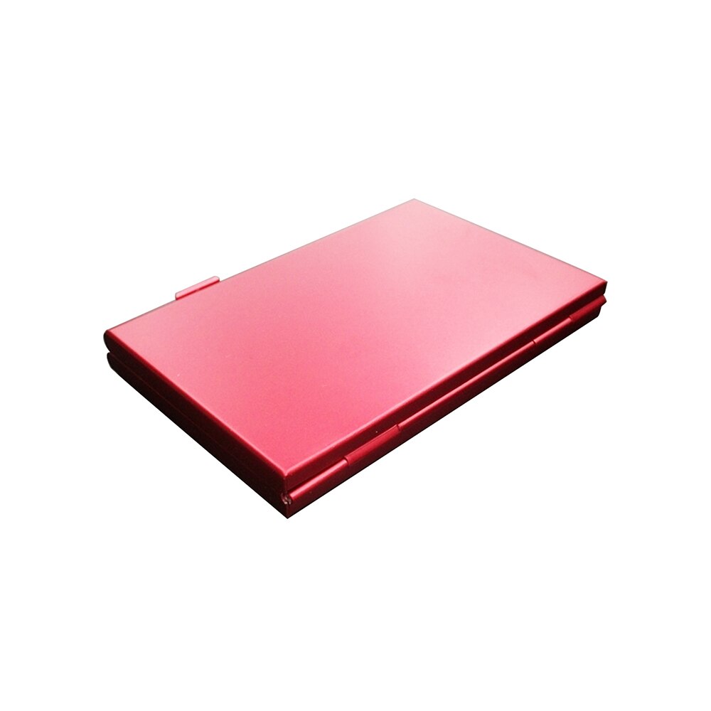 6 SD card Silver Aluminium Alloy EVA Micro for SD MMC TF Cards Storage Box Case Memory Card Storage Box