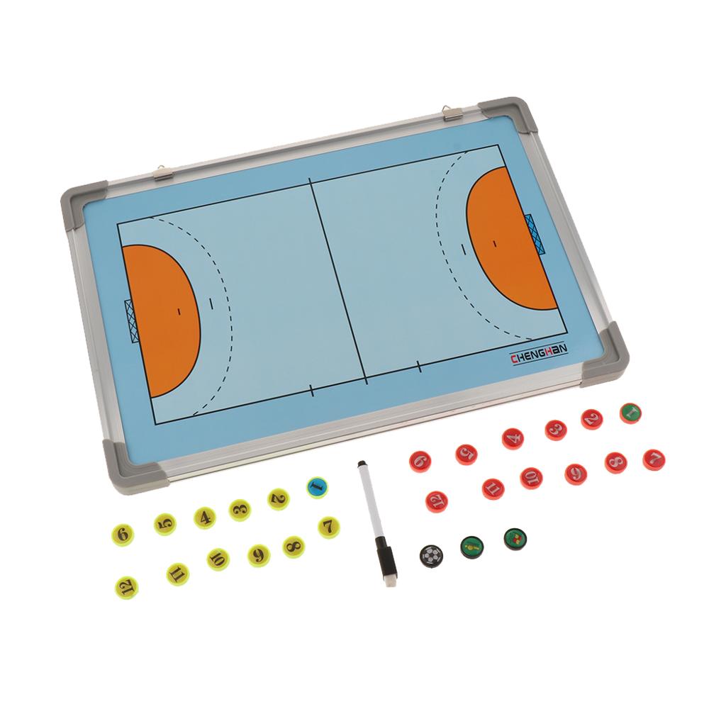 Handbal Magnetische Coaches Board Professionele Strategie Onderwijs Klembord Met Markers En Uitwisbare Pen