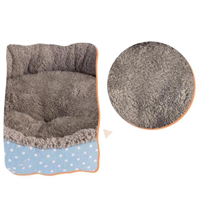 Promotion! Universal Four Seasons Kennel Cat Bed Dog Bed Round Flanging Kennel Microfiber Plush Breathable