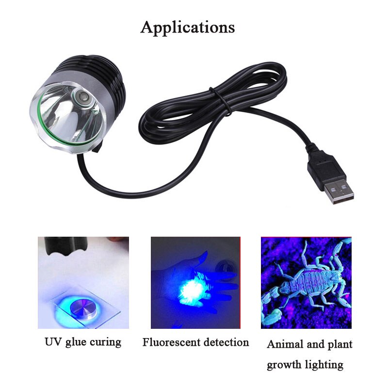 USB UV Uv Sterilisator licht Grün Öl Kleber Aushärtung Lampe Trockner LED Uv Licht für Sterilisation Telefon Platine