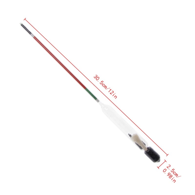 1Pc Triple Scale Hydrometer for Home Brewing Making Beer Wine Mead Ale Craft Cider