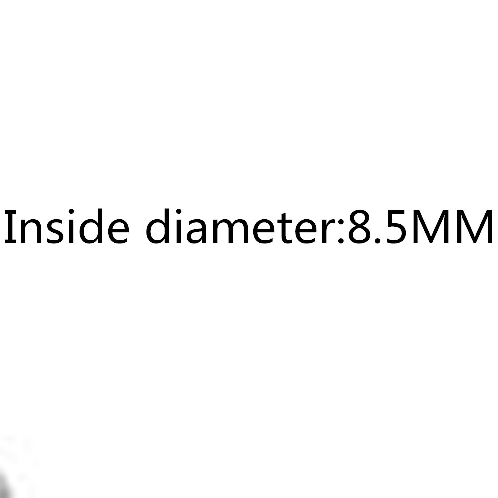 50pcs Spilt Ring Double Loop Stainless Steel Split Rings Heavy Duty Fishing Connector For Artificial Lure Fishing Accessories: 8.5mm