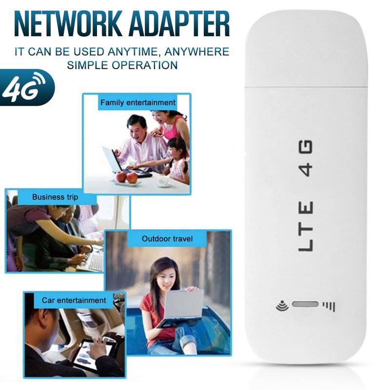 100Mbps 2.4G/4G Draadloze Routing Adapter Lte Usb Modem Netwerk Adapter Met Wifi Hotspot Sim Card 4G Draadloze Router