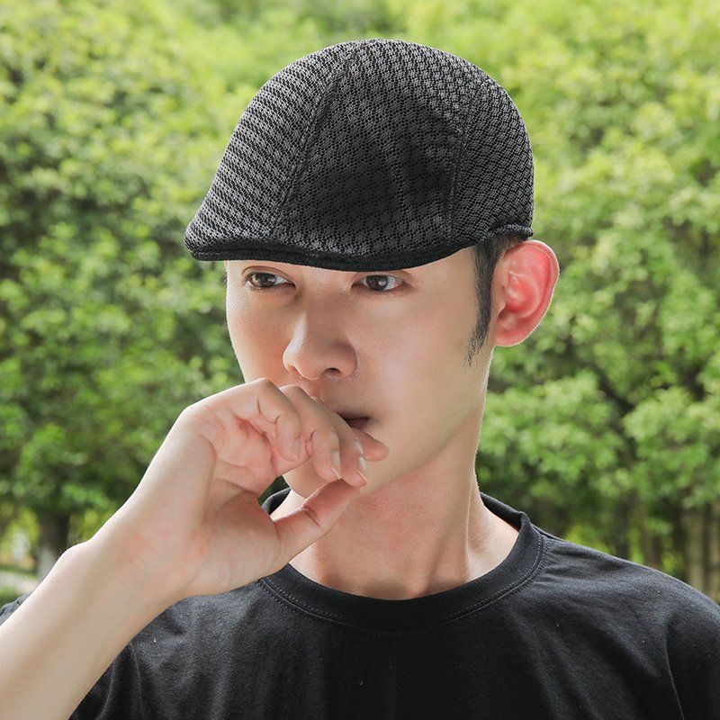 Casquette béret respirante d'été