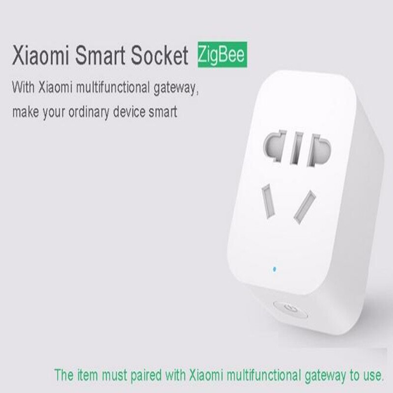 Xiaomi kit casa inteligente mijia gateway porta janela sensor de temperatura sensor umidade do corpo humano sem fio interruptor zigbee soquete cubo: Zigbee wifi Socket