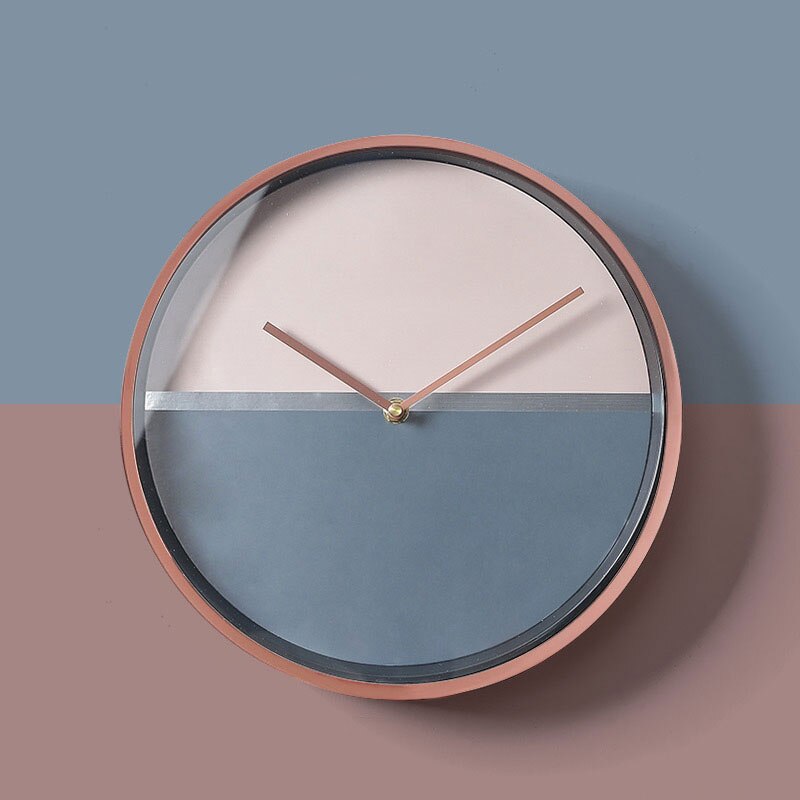 Modern Luxury Wall Clock Metal Wall Watches Home Decor Bedroom Large Nordic Living Room Silent Duvar Saati FZ632