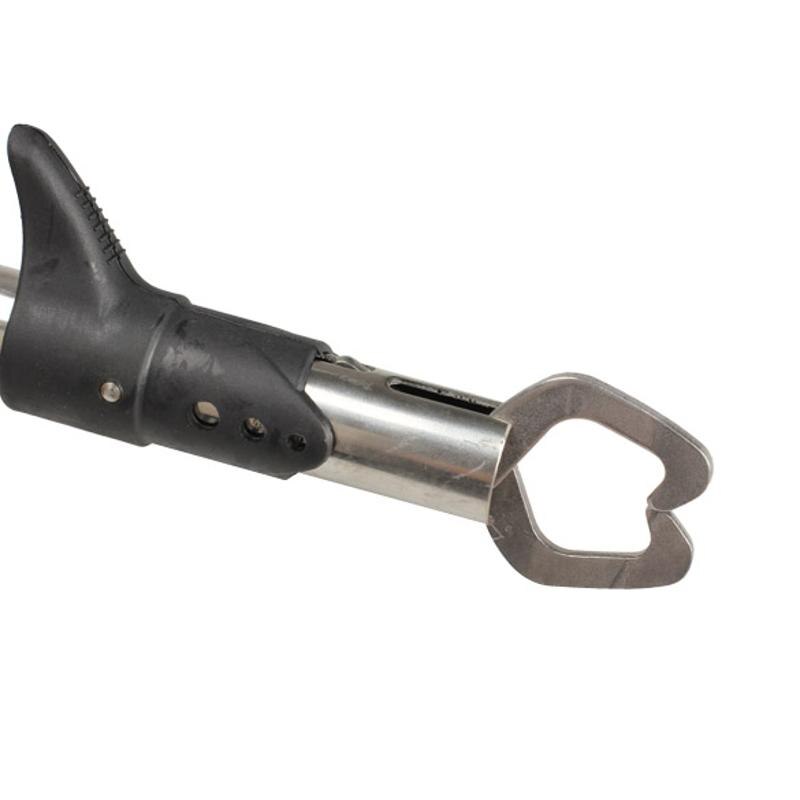 Black Fish Grip Lip Trigger Lock Fishing Tackle Gripper Grabber Scale Tool