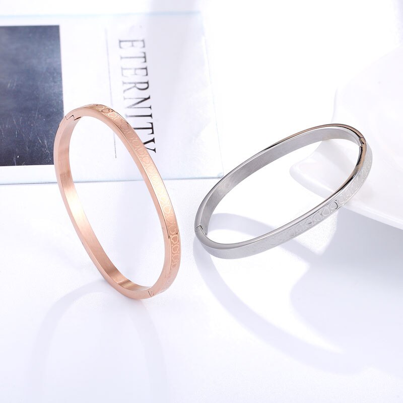 5cm de diâmetro bonito círculo pequeno coração pulseira para crianças alta qualidade aço inoxidável cor ouro jóias menina crianças presente