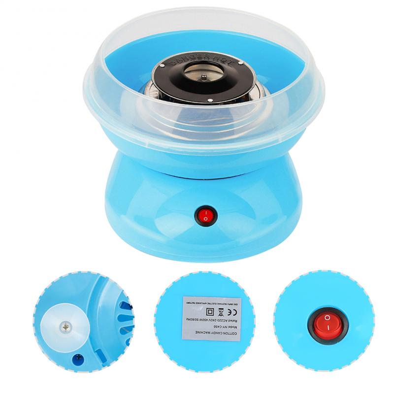 220V MINI Electric DIY Sweet Cotton Candy Maker Portable Marshmallow Candy Fairy Floss Spun Sugar Machine EU US Plug