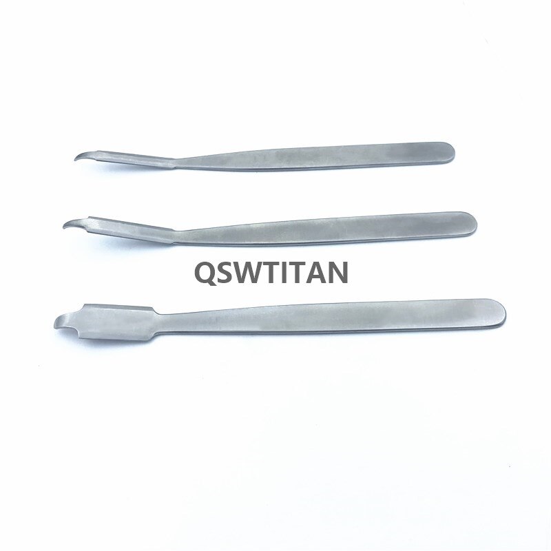 3 stk / sæt ortopædi hohmann retraktorer ortopædi veterinærinstrumenter qswtitan