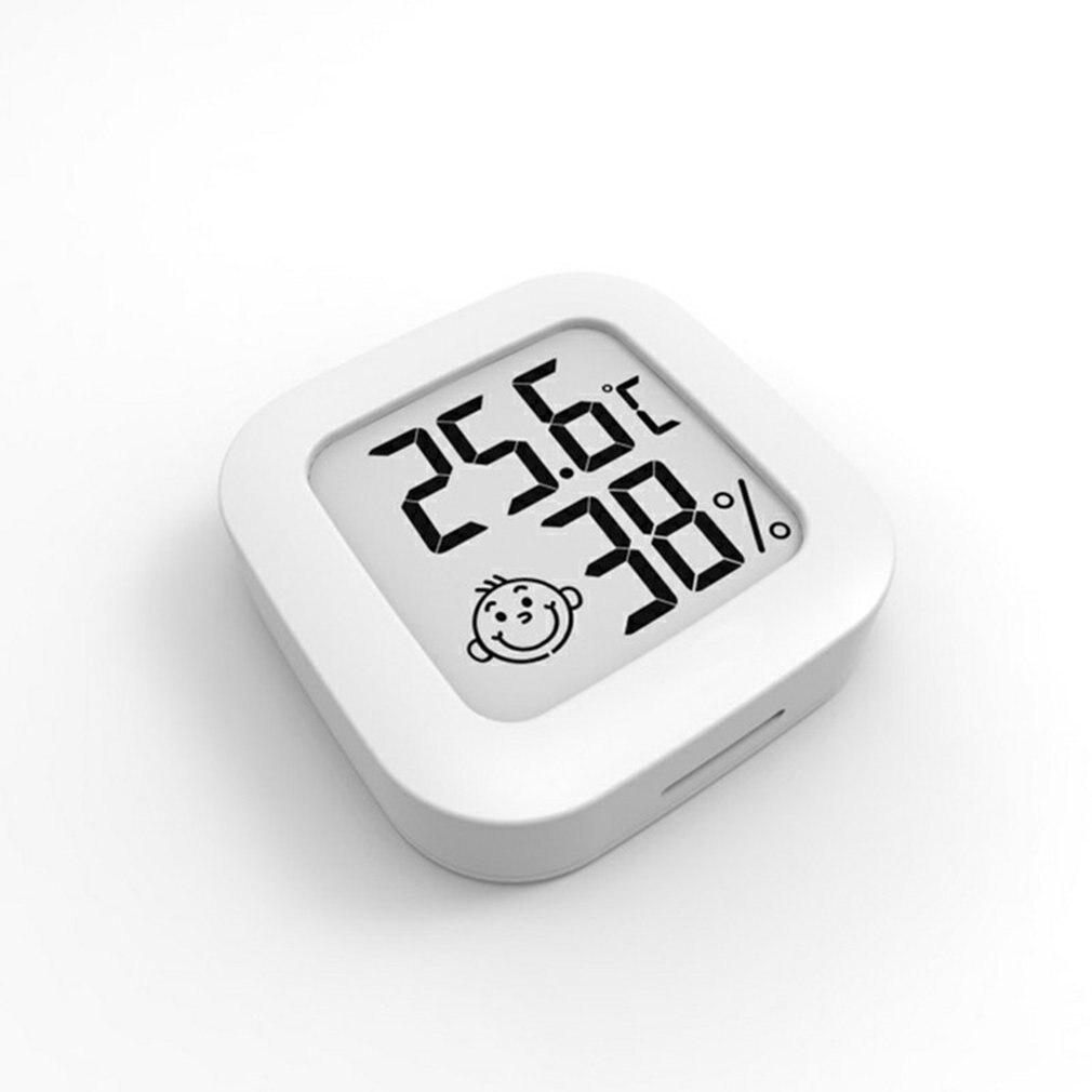 Mini drinnen Thermometer Digital LCD Temperatur Sensor Feuchtigkeit Meter Thermometer Zimmer Hygrometer Messgerät