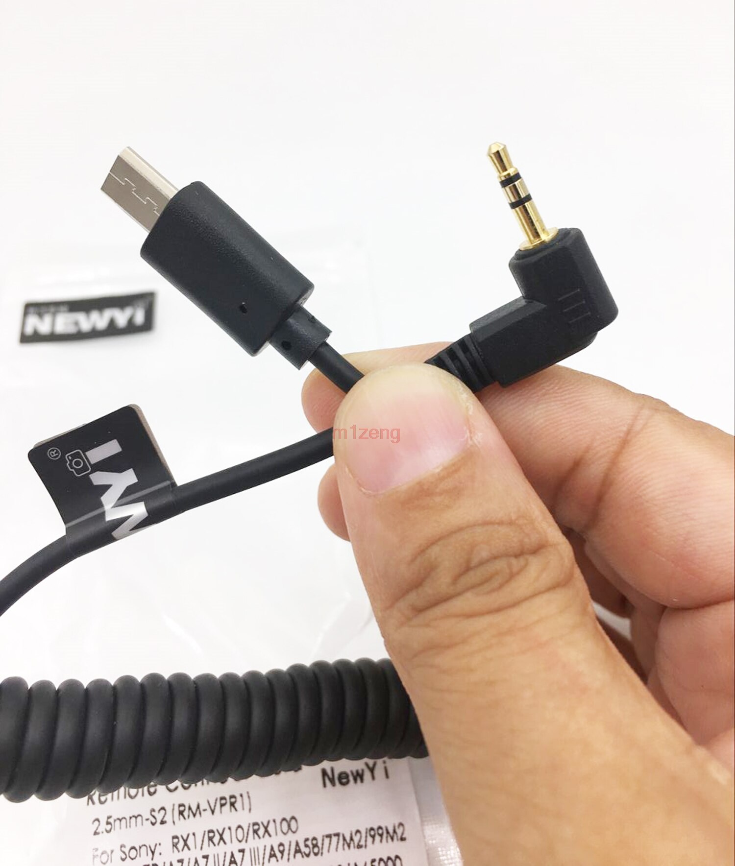 2.5/3.5mm Shutter Release Connecting cable cord for sony a7 a7ii a7r a7s a9 a58 a6300 a6500 rx1r rx10 rx100 hx300 camera