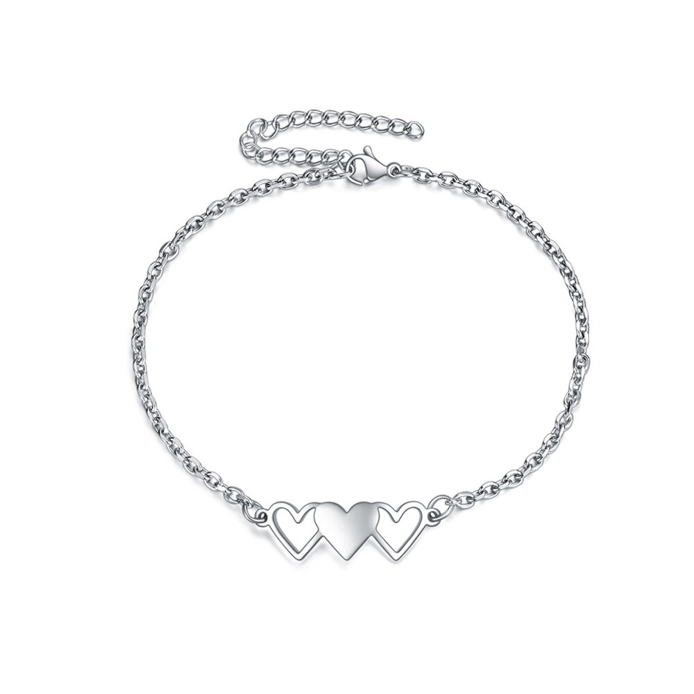 Bracelet en acier inoxydable pour femmes, nouvelle , Bracelet de groupe d'amitié pour sœurs