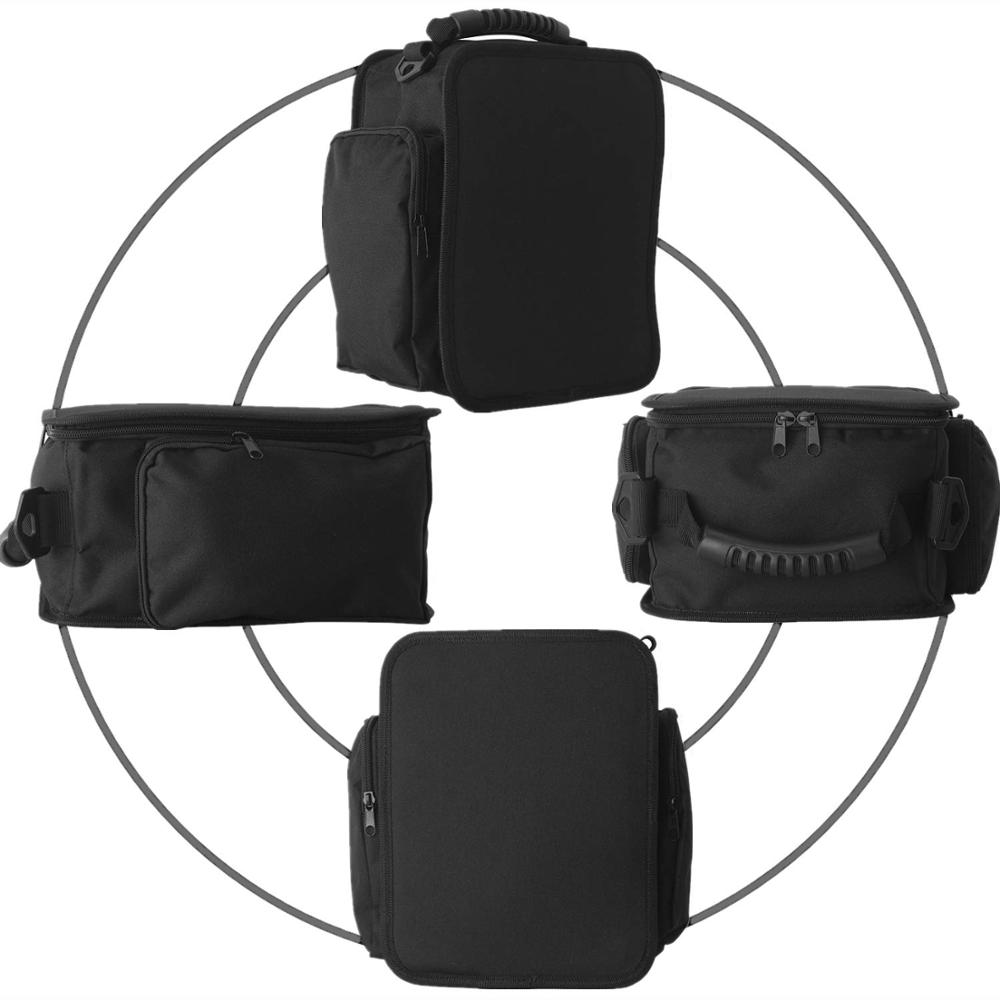 for Jeep Wrangler JL JLU JK JKU JT 2007-2022 Backseat Organizer Rear Under Seat Storage Bags Box Car Interior Accessories Black