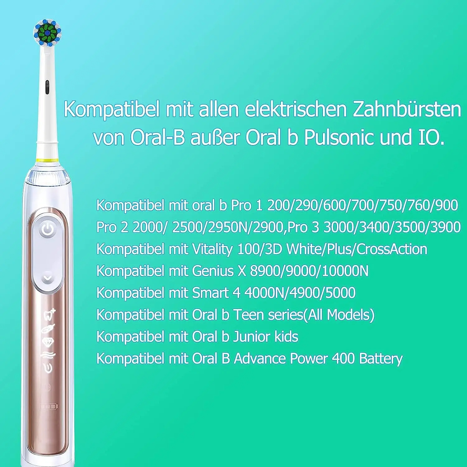 4/12/16 Stuks Vervanging Opzetborstels Compatibel Met Oral-B Braun Professionele Elektrische Opzetborstels Opzetborstels