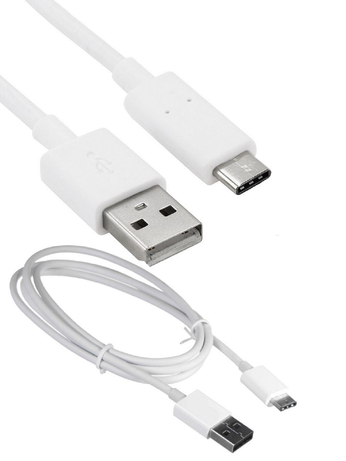 USB Tipo-C Cavo per il mobile Realme X2 carica rapida e lunghezza dei dati 1 metro e 2 metri: WHITE / 1m