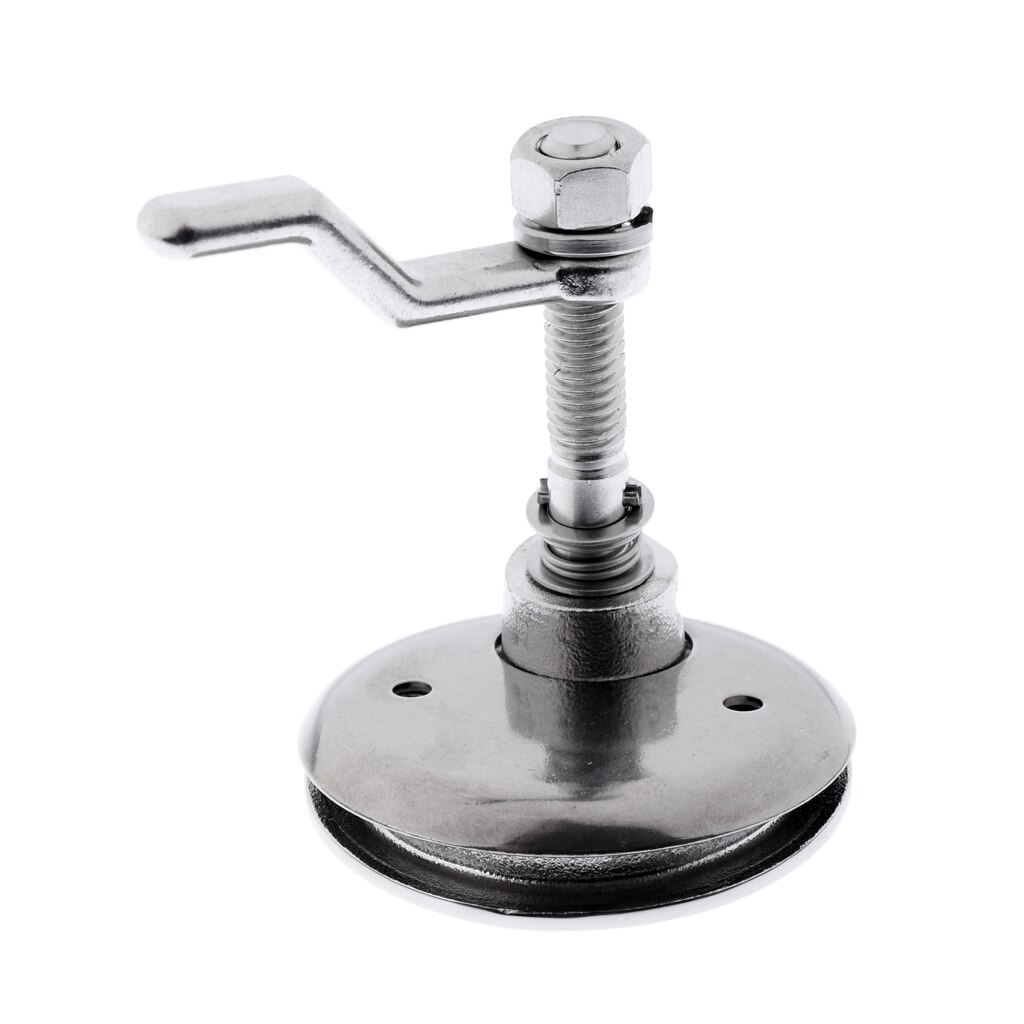 Polished Marine Boat Cam Latch 316 SS Hatch Pull W/ Turning Lock Lift Handle Boat Parts Accessories
