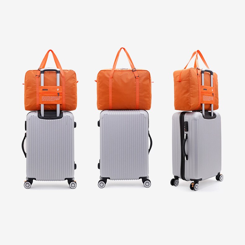 Travel storage bag large capacity portable business travel bag folding clothes finishing travel trolley luggage bag