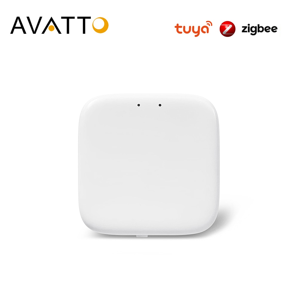Avatto Zigbee Gateway,Tuya Smart Zigbee Hub ,Smart Leven App Afstandsbediening Smart Home Brug, werkt Met Alexa Google Thuis