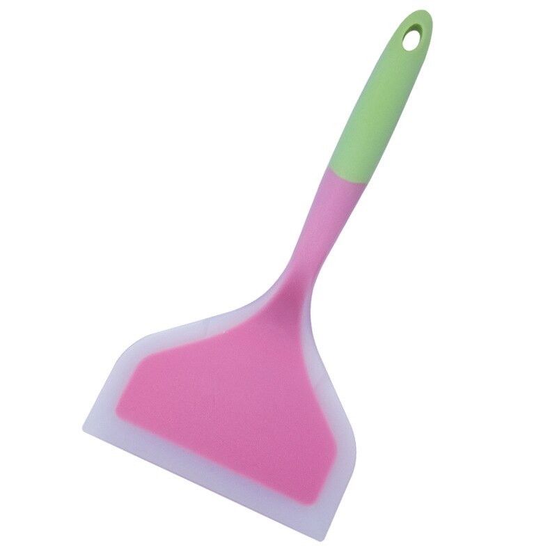 Kitchen Ware Wide Pizza Silicone Cooking Tools Non-stick Spatula Cooking Utensils Spatula Beef Meat Egg Kitchen Scraper Shovel: Type 5