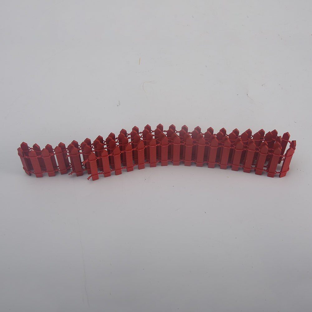 Garden Decoration Miniature Craft Mini Fence Succulent Plants Wooden Barrier Paling DIY Branch Potted Small Hand-painted