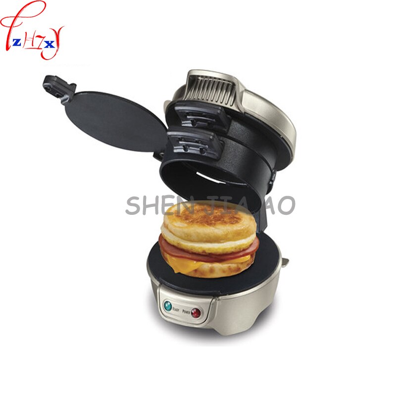Machine à Sandwich électrique de petit déjeuner de Machine multifonctionnelle de petit déjeuner de hamburger à la maison américaine 600 W 220 V 1 PC