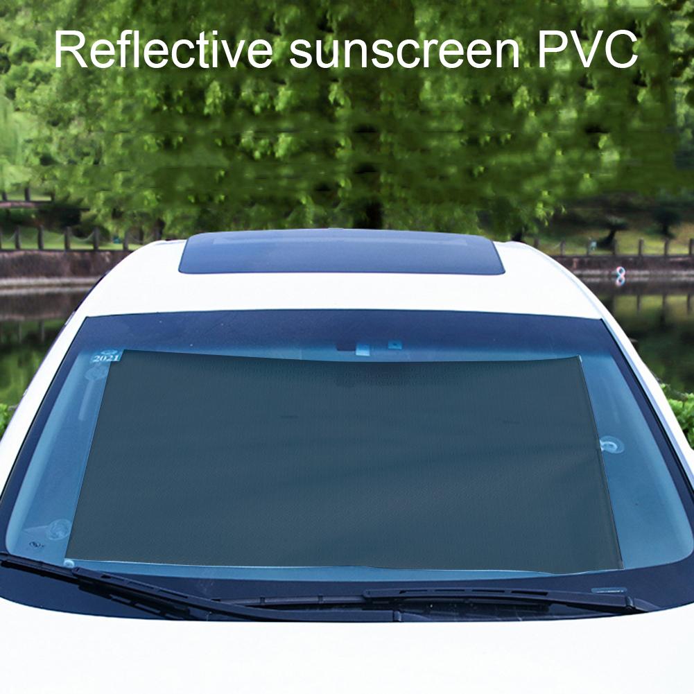 Auto zonnescherm voorruit zonnescherm intrekbare raam zonnescherm hoes voor de meeste auto's