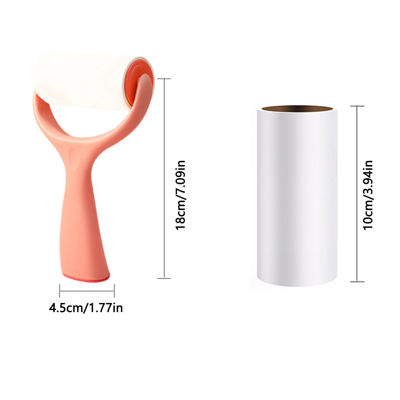 Rodillo que se pega en la ropa, rodillo adhesivo para quitar el pelo de mascotas, Mini dispositivo de limpieza portátil, cepillo para el pelo # g30, 2 uds.