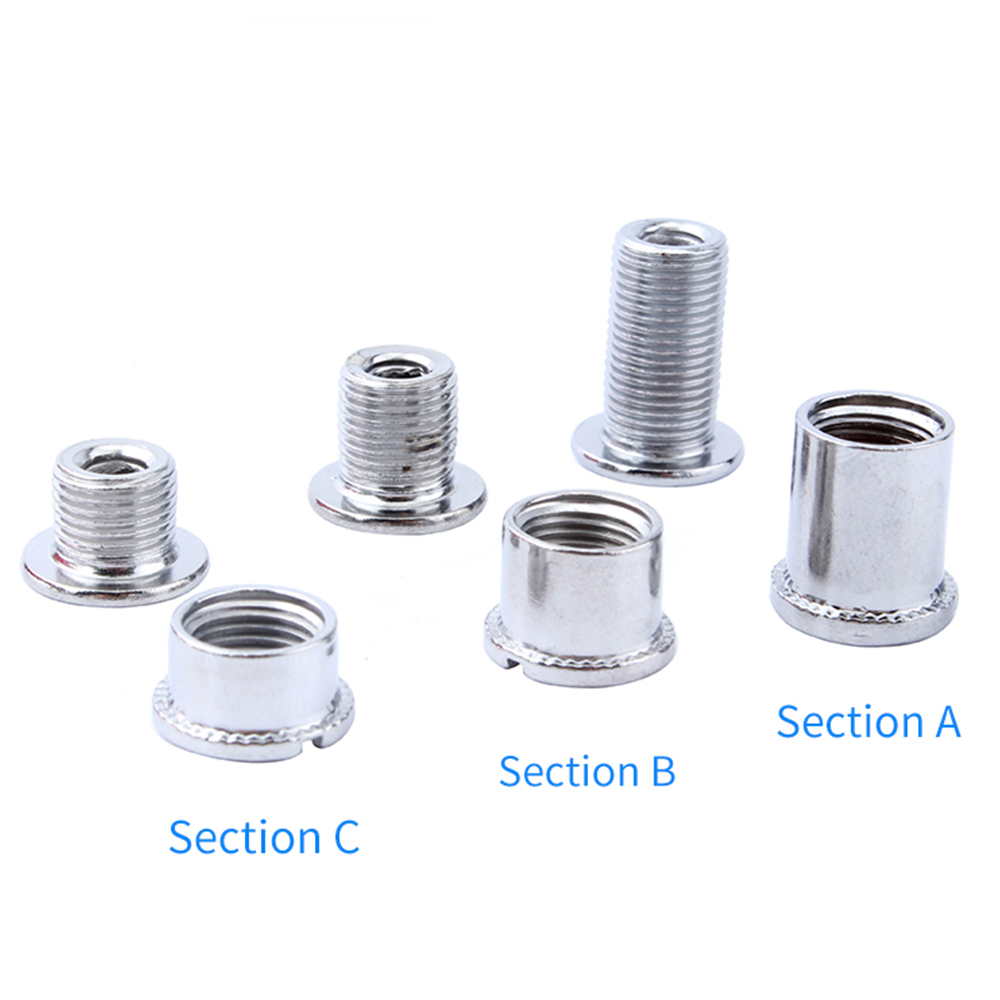 Racefiets 5 Stuks Crank Moeren Fiets Onderdelen Kettingwiel Bouten Kettingblad Schijfplaat Nagel Tandschijf Spijker Schroeven Crankset Bouten