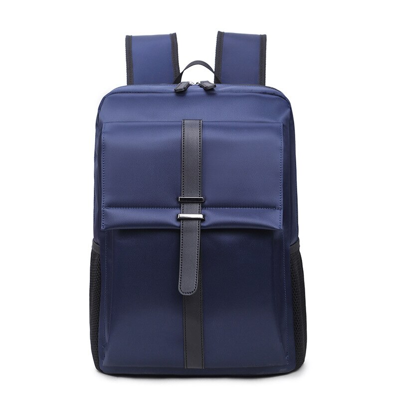 Brand Business Waterproof Backpack Unisex School Bag Men Backpacks Women Large Capacity Student Laptop Backpack Travel Bag: blue