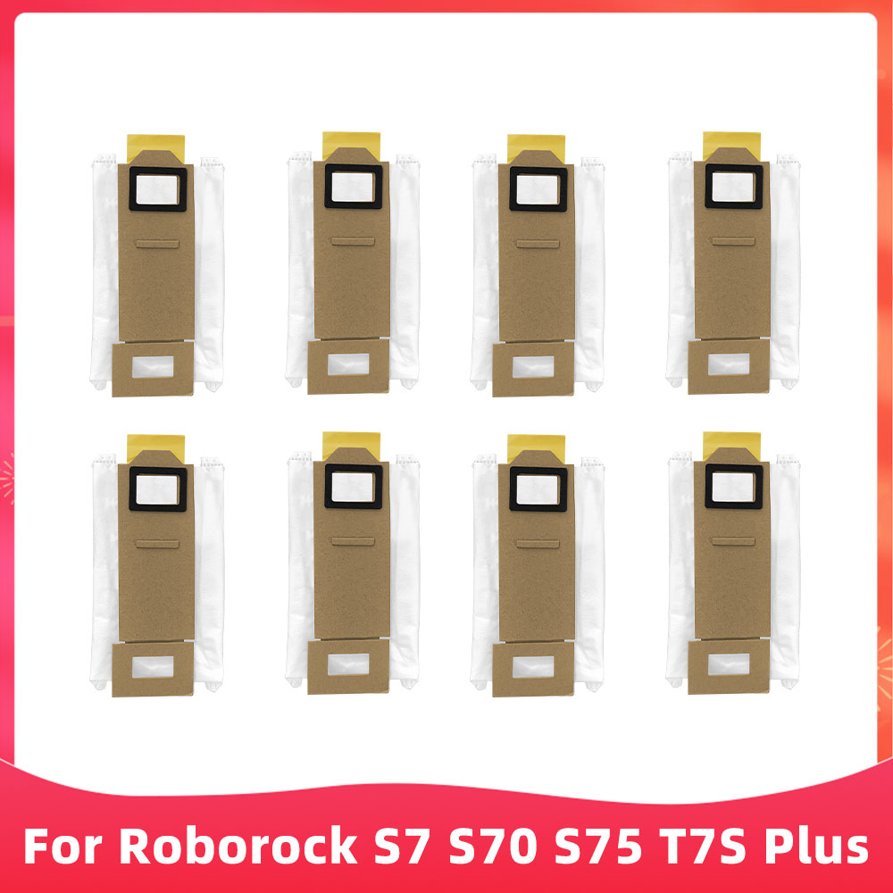 Accesorio de repuesto para aspiradoras robóticas Roborock S7, S70, S75, S7Max, S7MaxV, T7S Plus, cepillo principal, filtro Hepa: Borgoña