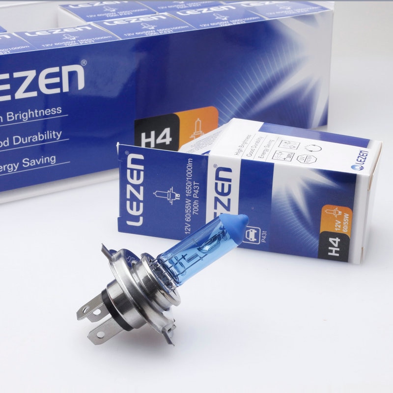 Time-limited Special Offer 10 Pcs H4 Bulb 55w /55-60w 12v Hod Lamp 6000k Halogenlamp Car HOD Light