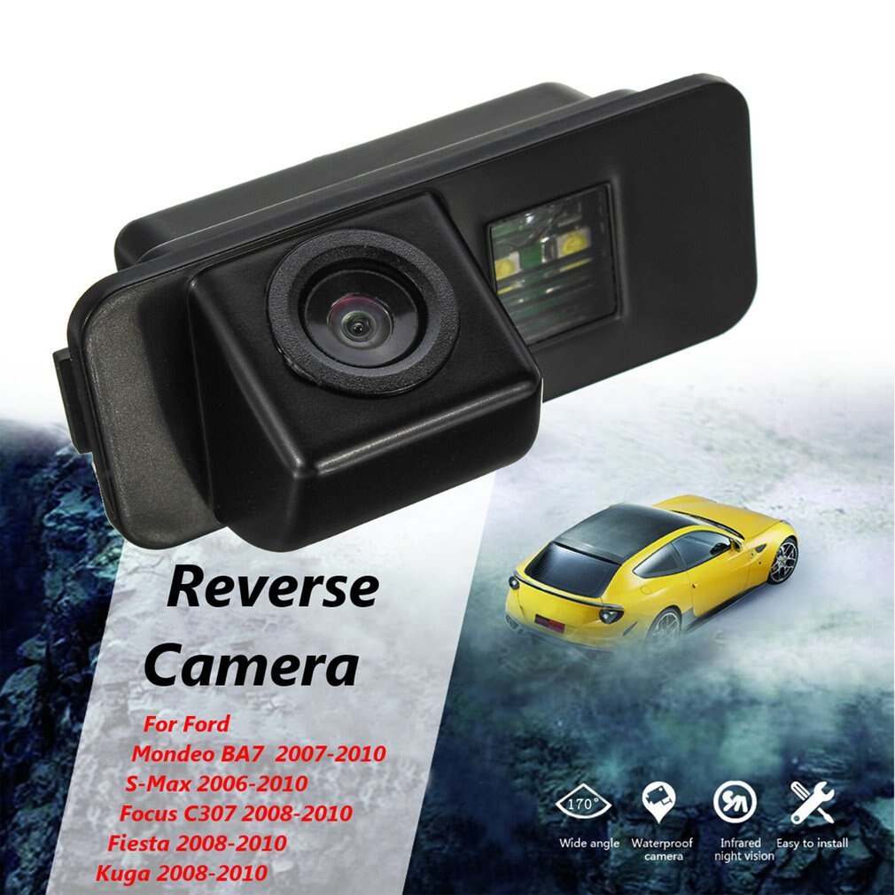 Car Rearview Rear View Camera parking Reversing Cam for Ford for MONDEO Fiesta for Focus Tokugawa S-max 12V Car Camera