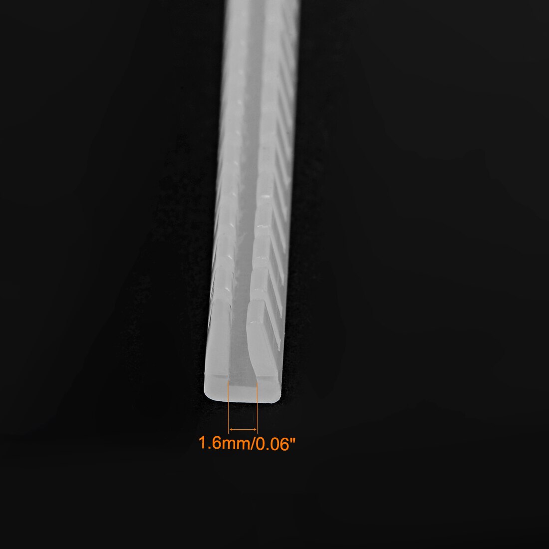 Uxcell 1 stk trykk-i skarpe kantbeskytter bevegelig bøssing 33ft passer 1.2mm-1.6mm kant til marine, bil, maskineri