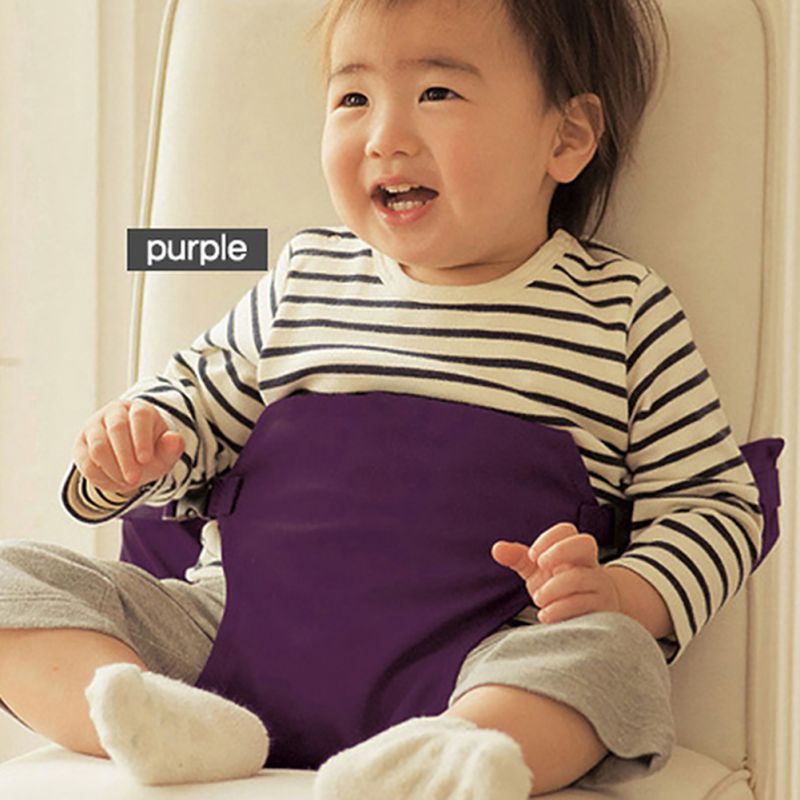 Portable Infant Baby Booster Seats Baby Feeding Chair Toddlers Children Safety Belt Feeding High Lunch Chair