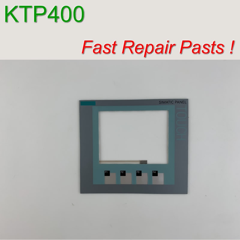 6av647-0aa11-3ax0 Panel de pantalla táctil 6AV6 647-0AA11-3AX0 para KTP400 con interruptor de teclado de membrana HMI,