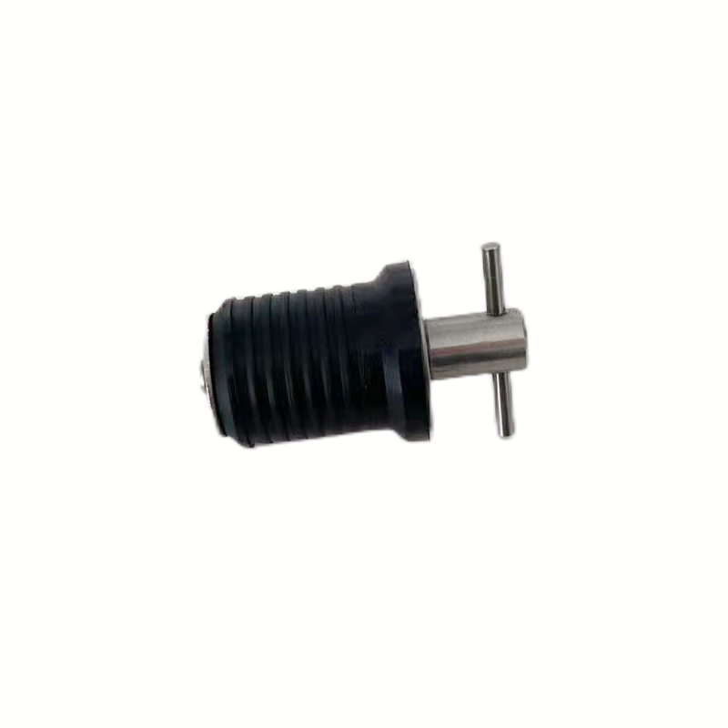 Bootsablassschraube 1'' oder 1-1/4''Gummi- und Edelstahlgriff Deckablassschraube passend für 25 mm 32 mm Loch Kajakfahren Beiboot Yacht