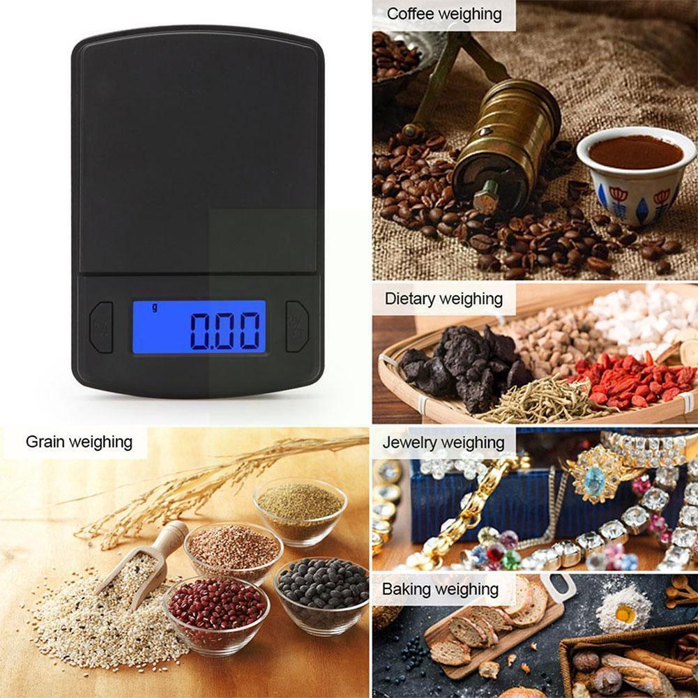 Kitchen Accessories Jewelry Scale Electronic Coffee Kitchen Small Precision Digital Scale Utensils Scale E1k9